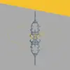 Accesorios para Barandillas, Hierro Fundido, Fundición de Flores, Flor para Escaleras, Decoración de Puertas, Barra Floral para Escaleras, Flor para Columna de Escalera, Flor de Hierro