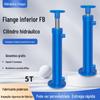 Cilindro Hidráulico 5 Toneladas Flange Traseira Dupla Ação Óleo Topo Simples Ação Potente Fabricante Sistema Pequeno Micro Alta Pressão Elevação Elétrica
