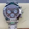 Reloj para Hombre Rolex Daytona Serie 40mm Multifuncional Cronógrafo Incrustado de Diamantes Mecánico Totalmente Automático Aliexpress
