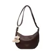 Bolso de hombro de gran capacidad para mujer 2024 nuevo moderno casual simple moda estudiante universitario clase bandolera bolso tipo empanada