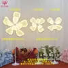 Accesorios de Boda Estilo Chino Arte de Hierro Flor de Peonía Brillante Luces de Camino Pasarela Escenario Fondo Decoración Arreglo