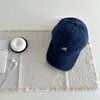Gorra de Béisbol de Primavera para Hombre con Bordado de Letra, Estilo Femenino que Hace que la Cara Parezca Más Pequeña, Sombrero Casual de Verano para Sombrear y Proteger del Sol, Moderno