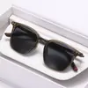 Gafas de Sol Polarizadas, Selección de Influencers de Alta Moda, Protección UV, Montura Cuadrada de Moda para Exteriores