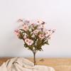 Morandi Ramo Artificial de Margarita Pequeña Manzanilla Flores Falsas Arreglo Floral de Mesa Decoración Accesorios para Fotos