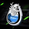 Perfume de Carro Saída de Ar Yilu Ping An Cravejado com Diamantes Aromaterapia para Carro Acessórios de Carro Ornamentos Fofos para Mulheres Perfume de Carro