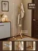 Perchero de Madera Maciza para Dormitorio, Perchero de Pie para Uso Doméstico, Organizador de Ropa de Cama, Barra Simple de Madera de Haya para Colgar Ropa, Perchero para Bolsos