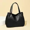 Bolsa de Ombro Feminina Retrô Tendência, Nova Bolsa Transversal Estilo Transfronteiriço, Bolsa de Mão Elegante para Mães de Meia-Idade, Bolsa Tote