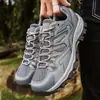 Zapatos de deporte y ocio para adultos de caña baja, antideslizantes, de malla transpirable, ligeros, amortiguadores, para trail running y senderismo al aire libre, transfronterizos
