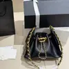 Suministro directo de fábrica 26C Estilo Chanel 25BAG bolsa HOBO hippie para debajo del brazo con patrón de diamantes, cadena y cordón, bolso de hombro de moda para mujer