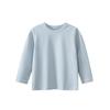 27Kids Primavera e Outono Roupas Infantis Estilo Coreano Camiseta Básica Infantil Cor Pura Roupas de Bebê Masculino Camiseta de Manga Comprida Dropshipping