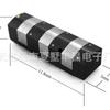 Cabeça magnética pequena de três pistas 3*3*11.8 cabeça magnética de dupla pista cabeça magnética tipo mini ventilador