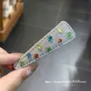 Pinzas para el cabello de pedrería brillante de lujo estilo coreano Dongdaemun Primavera 2026 para mujer, Colección de accesorios para el cabello de la frente