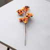 Artículos de Decoración Navideña para Sala de Estar y Hogar, Decoraciones Festivas, Frutas Navideñas Artificiales, Ramas de Frutas Rojas al por Mayor