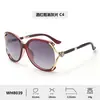 Nuevas Gafas de Sol Polarizadas para Mujer de Douyin Estilo Europeo y Americano Montura Grande Lente de Dos Colores Gafas de Sol Anti-UV Fabricante de Origen para Mujer