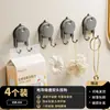 Gancho de ventosa sin costuras, sin agujeros, resistente al vacío, gancho adhesivo de gran capacidad para puerta de cocina, baño, inodoro, pared trasera, gancho adhesivo