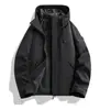 Chaqueta de Montañismo Otoño Invierno Ropa de Trabajo Logo Impresión Personalizada Equipo Corporativo Tres en Uno Forro Polar Hecho a Medida Bordado Chaqueta de Trabajo