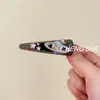 Pinza para el Cabello de Lujo Estilo Coreano Nicho Planeta Pinza Lateral Pinza para el Cabello de Mujer de Gama Alta Accesorio para el Cabello Frente Pedrería Saturno