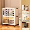 Armário de Armazenamento Multicamadas, Armário sem Instalação, Armário de Armazenamento de Lanches para Casa, Caixa de Armazenamento Dobrável de Plástico, Armário de Armazenamento de Roupas Infantis