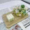 Ramo de Flores Artificiales de Hortensia y Clavel de 5 Ramas Decoración para Gabinete de Vino en Casa Decoración para Arreglo de Boda Venta al por Mayor