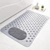 Alfombrilla de Masaje para Pies de Silicona, Alfombrilla Antideslizante Específica para Baño, Cómoda Alfombra con Ventosas Anticaídas para Baño del Hogar