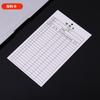Tarjeta de identificación de material de almacén en stock de fábrica papel estucado tarjeta de doble cara impresión de logotipo etiqueta perforada de doble cara