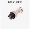 Conector macho de montaje en panel de paso GX16 conector de enchufe y toma de 2-10 pines enchufe de aviación GX16