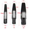 5 peças extrator de parafuso quebrado 6 peças dentes grossos dentes finos parafuso de cabeça quebrada remover 8 peças extrator de torneira ferramenta em caixa