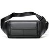 Bolso cruzado para hombre Bolso de cintura para hombre Cuero genuino Nueva llegada para correr Casual Deportivo Bolso de pecho Caja registradora Multifuncional Hip-hop Bolso para teléfono móvil