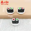 Brinquedo de Comida de Sushi Tridimensional de Tamanho Médio-Grande Artesanato de Resina DIY Acessórios de Cabelo Pingente Chaveiro Enfeites Decorativos Acessórios