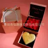 Novo Produto Shuibeicai Versão Colorida Ouro Puro 999 Coração de Amor Bolo Confissão Presente de Dia dos Namorados Chinês para Namorada e Esposa