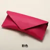25 Estojo de Óculos Magnético Triangular Personalizado Novo Cor Dopamina Sensível à Pressão Mudança de Cor Anti-Pressão Óculos de Sol Carteira Imprimível