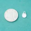 Plata Esterlina S925 Maciza Plata Lisa Electrochapado de Precisión Estilo Nacional Colgante de Paz y Alegría Cuerda de Cuentas para DIY Accesorios de Plata