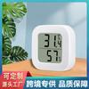 Venta al por mayor de fábrica transfronteriza caliente mini higrómetro electrónico LCD interior doméstico temperatura y humedad húmedo y seco con succión magnética