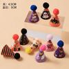 20.24 millones Decoración de Pastel de Halloween Pegamento Suave Fantasma Adornos Deviruchi Truco o Trato Fiesta Plug-in