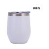 Fonte fábrica Amazon casca de ovo Copa 304 aço inox vinho tinto tinta arco-íris copo térmico copo U-Belly Egg Cup