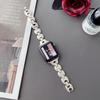 Adequado para pulseira de relógio inteligente de 42 mm e 46 mm Apple 678910 Generation Pig Nose Metal Wrist Band