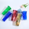 Ventas Directas de Fábrica Transfronterizas Taza de Plástico con Popote de Diamante de Doble Pared 16oz Venta al por Mayor Personalizada Taza de Agua Portátil de Gran Capacidad