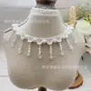 Novo Pingente de Renda com Franja de Cristal e Contas Artesanal Fita Código de Barras Cortina Fantasia de Palco Saia Acessórios DIY