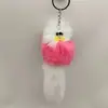 Pingente Chaveiro de Pelúcia Raposa Fofa, Pingente de Bolsa Raposinha, Acessório para Chave de Carro, Brinquedo de Pelúcia de Presente, Estilo Fofo