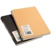 Caderno B5 de Folhas Soltas Que Não Machuca a Mão, Caderno A4 Espessado, Caderno Espiral Destacável, Caderno A5 com Capa de Papel Kraft, Caderno com Pauta e Quadriculado
