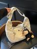 Bolsa de Nylon de Gran Capacidad para Mujer, Nueva Bolso de Hombro Cruzado Versátil Primavera/Verano 2026, Bolso Casual tipo Bollo para Viajes Diarios