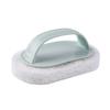 Cepillo de limpieza para el hogar, cepillo para bañera, cepillo para azulejos de baño, cepillo para fregadero de cocina con mango liso a rayas, cepillo para suelo, cepillo de esponja