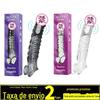 Seniuniu Conjunto Mágico Diferente Conjunto de Dente de Lobo de Cristal Masculino Conjunto Vibratório Estendido Ousado Brinquedos Sexuais Adultos Brinquedos Masculinos