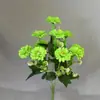 10 Cabezas de Margaritas Gerbera Artificiales, Venta al por Mayor de Fábrica, Venta al por Mayor de Exportación, Decoración para el Hogar de Lujo Ligero, Flores Falsas de Venta Caliente Transfronteriza