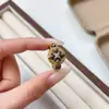Anel Cruzado Vintage Desgastado com Zircônia em Prata de Lei S925 para Mulheres, Moda de Alto Padrão de Nicho, Ajustável, Elegante, Versátil, Tendência