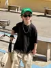 Ropa Infantil Niños Manga Corta Fina Estilo Nuevo Verano 2026 Camiseta de Color Liso con Sensación de Hielo Niños Grandes Ropa de Verano para Niños Ropa Amigable con la Piel