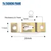 Gancho de pared decorativo personalizado oculto para colgar cuadros, anillo grande para colgar pinturas al óleo, accesorios de hardware ocultos de alta resistencia para colgar cuadros en la pared