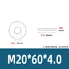 304 aço inoxidável grande junta plana GB96 extra grande junta plana de metal grande lavadora plana grande M3M4M5-M30