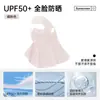 Protector Solar Facial Completo UPF50 Máscara Protectora Solar Portátil Montada en la Cabeza para Exteriores