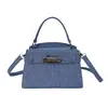Moda Casual Novo Estilo Bolsa Transversal de Ombro Único com Textura Simples, Bolsa Quadrada Pequena Feminina, Bolsa Tendência Personalizada Primavera 2026
